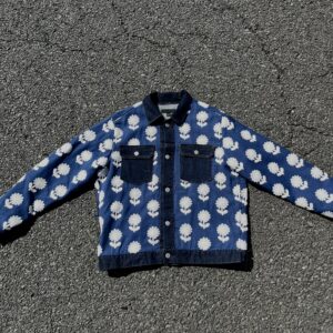 1 OF 1 “LOVE, KELLY” DENIM FLORAL JACKET / NYFW SZN 1 / COLLECTION 3