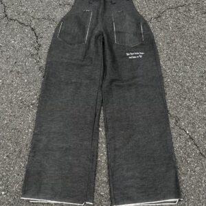 1 OF 1 DENIM LONG FRONT POCKET “LOVE, KELLY” JEANS / NYFW SZN 1 / COLLECTION 2