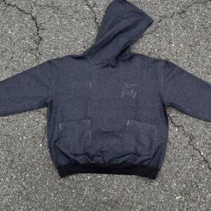 1 OF 1 DENIM “LOVE, KELLY” HOODIE / “LOVE, KELLY” NYFW SZN 1 / COLLECTION 1