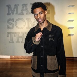 2024 NYFW Season II Two Tone Corduroy Button Up Suit